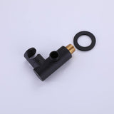 Load image into Gallery viewer, Wall-Mount Swiveling Spout Bathtub Filler Faucet with Handheld Cylinder Shower - SeeiHome