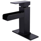 Load image into Gallery viewer, Trotter Single Hole Single-Handle Bathroom Faucet in Matte Black - SeeiHome