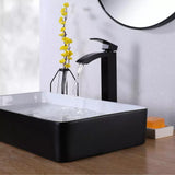 Load image into Gallery viewer, Tall Spout High Arc Sink Faucet with Single handle in Matte Black - SeeiHome